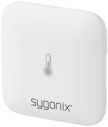 Sygonix SY-6052186 Temperatursensor und Luftfeuchtesensor Weiß