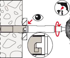 Fischer 567780 FSU-P M10x100/20 Hinterschnittanker 150mm 10St.