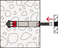 Fischer 567782 FSU M12x125/30 Hinterschnittanker 190mm 10St.