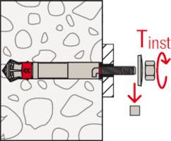 Fischer 567782 FSU M12x125/30 Hinterschnittanker 190mm 10St.