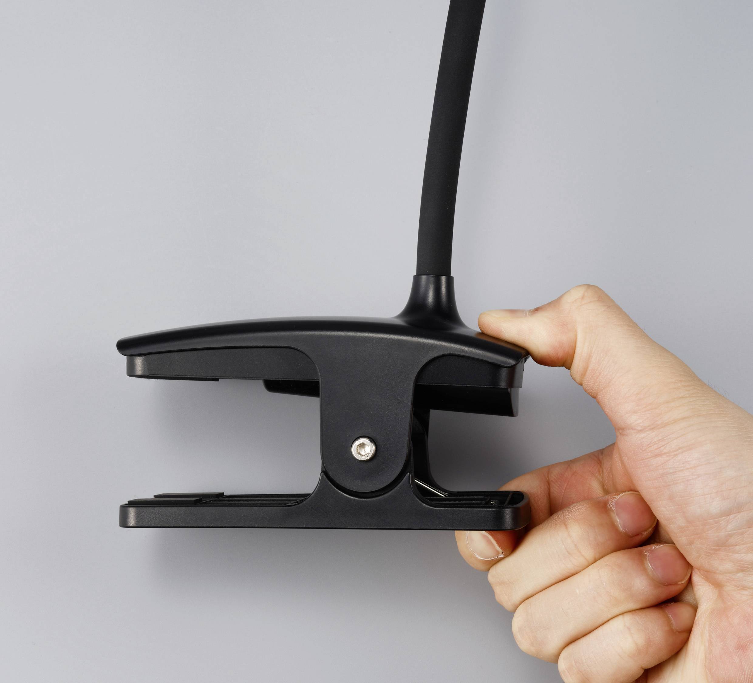 Renkforce RF-6053266 Klemmleuchte LED LED fest eingebaut 2W Schwarz