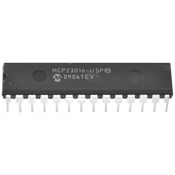 Microchip Technology Microcontrôleur embarqué SPDIP-28 8-Bit 20 MHz Nombre I/O 23 Tube