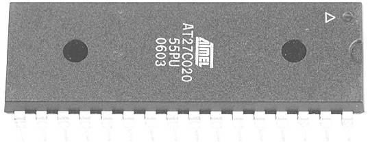 Microchip Technology AT27C040-70PU Speicher-IC DIP-32 PROM 4.096 MBit 512 K x 8 Tube