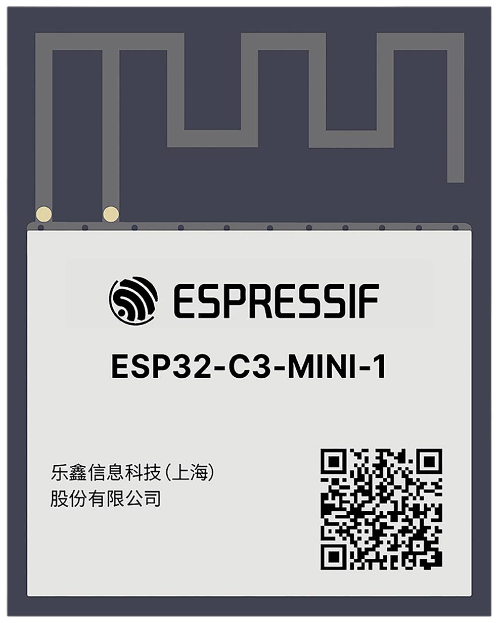 Espressif ESP32-C3-MINI-1-N4 WIFI Erweiterungsmodul 1St.