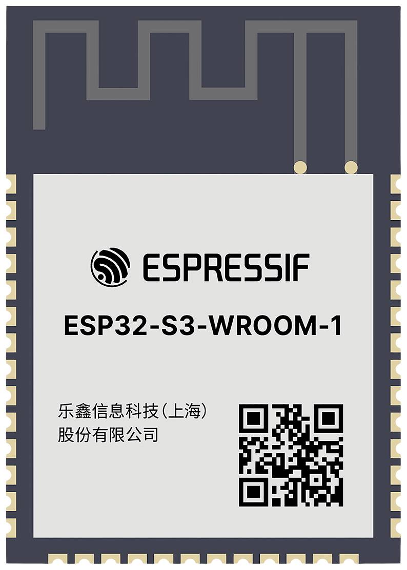 Espressif ESP32-S3-WROOM-1-N16R8 WIFI Erweiterungsmodul 1 St.