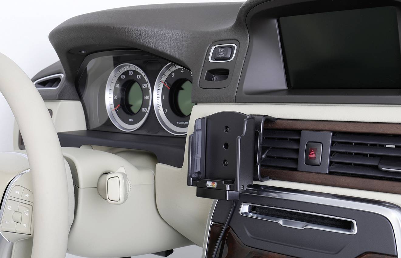 Brodit Handy-Kfz-Halterung 360° drehbar, mit Ladefunktion 5.3 - 5.3 Zoll