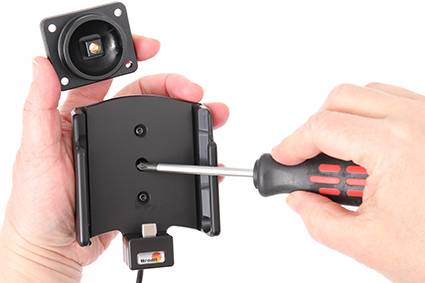 Brodit Handy-Kfz-Halterung 360° drehbar, mit Ladefunktion 5.3 - 5.3 Zoll