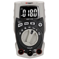 Megger AVO215 Hand-Multimeter digital CAT III 600 V Anzeige (Counts): 4000 Megger AVO215 Hand-Multimeter digital CAT III 600 V Anzeige (Counts): 4000