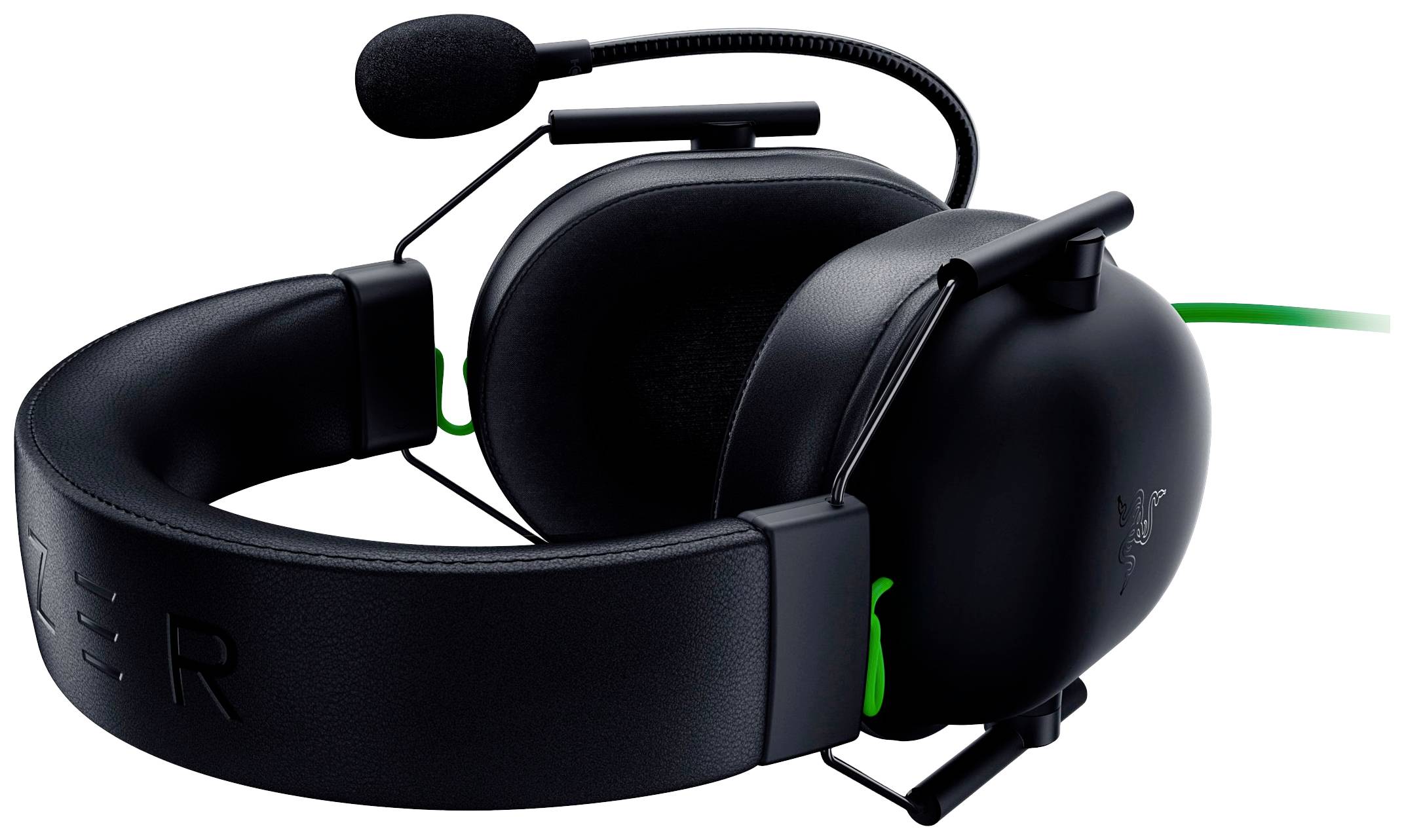 RAZER Blackshark V2 X Over Ear Headset kabelgebunden Stereo Schwarz Lautstärkeregelung, Mikrofon-Stummschaltung Gaming