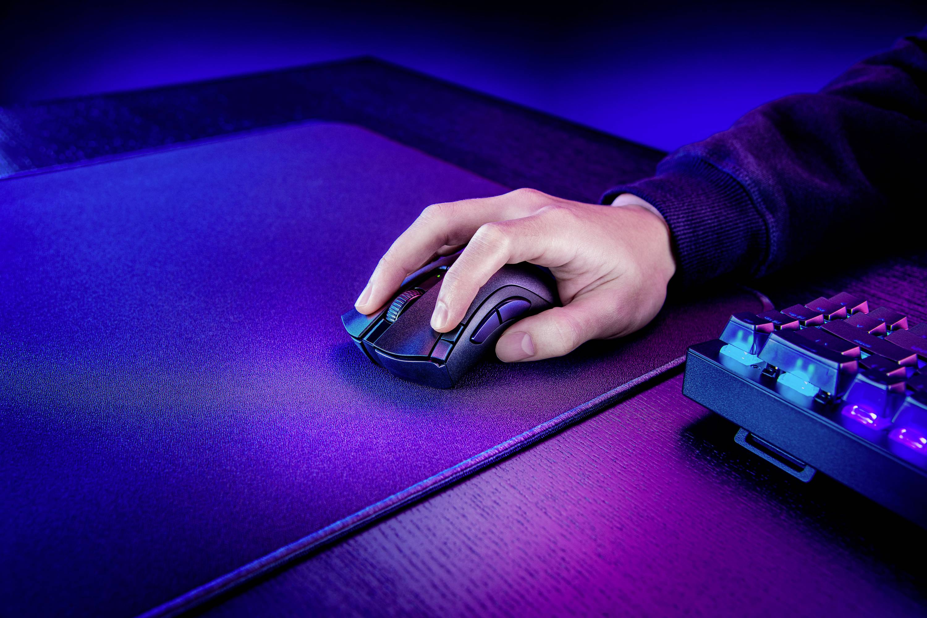 RAZER Deathadder V2 X HyperSpeed Ergonomische Gaming-Maus Bluetooth®, Funk Optisch Schwarz 7 Tasten 14000 dpi Ergonomisch