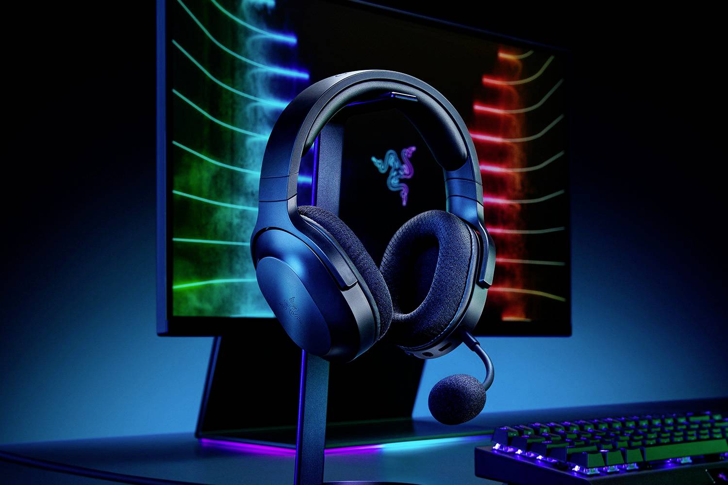 RAZER Barracuda X 2022 Over Ear Headset Bluetooth®, kabelgebunden Stereo Schwarz Lautstärkeregelung