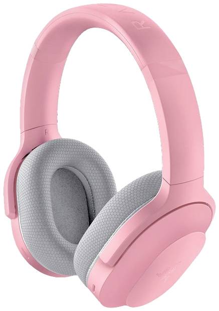 RAZER Barracuda Over Ear Headset kabelgebunden, Bluetooth®, Funk Stereo Quarz, Pink Lautstärkeregelung, Mikrofon-Stummschaltung Gaming