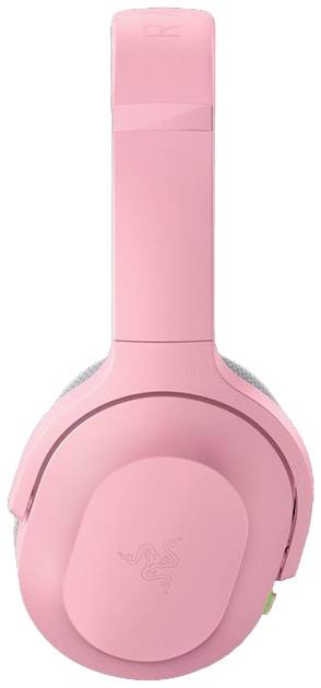 RAZER Barracuda Over Ear Headset kabelgebunden, Bluetooth®, Funk Stereo Quarz, Pink Lautstärkeregelung, Mikrofon-Stummschaltung