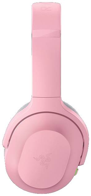 RAZER Barracuda Over Ear Headset kabelgebunden, Bluetooth®, Funk Stereo Quarz, Pink Lautstärkeregelung, Mikrofon-Stummschaltung Gaming