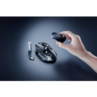 RAZER Basilisk V3 X HyperSpeed Ergonomische Gaming-Maus Bluetooth® Optisch Schwarz 7 Tasten 18000 dpi Ergonomisch RAZER Basilisk V3 X HyperSpeed Ergonomische Gaming-Maus Bluetooth® Optisch Schwarz 7 Tasten 18000 dpi Ergonomisch