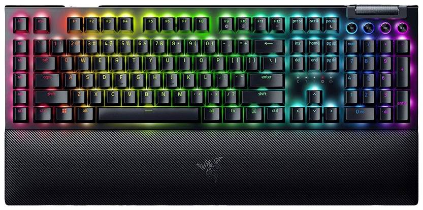 RAZER BlackWidow V4 Green Switch DE Kabelgebunden Gaming-Tastatur Deutsch, QWERTZ Schwarz Beleuchte