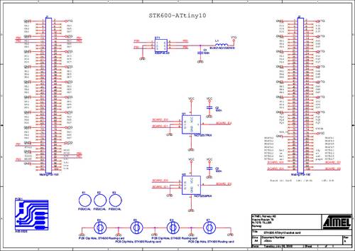 Microchip Technology ATSTK600-ATTINY10 SMD 1St.
