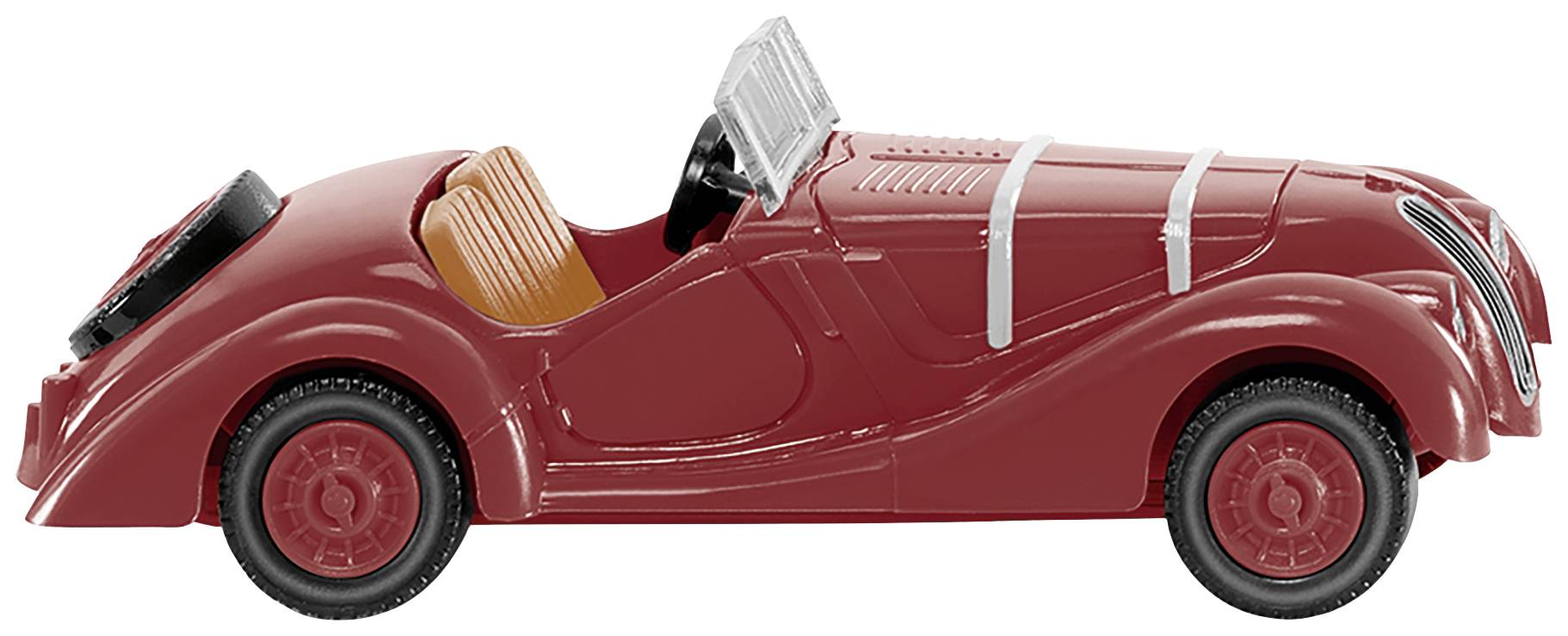 Wiking 082804 H0 PKW Modell BMW 328, weinrot