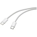 Renkforce USB-Kabel USB-C® Stecker, USB-C® Stecker 1.00 m Weiß verdrillte Paare RF-6056878 Renkforce USB-Kabel USB-C® Stecker, USB-C® Stecker 1.00 m Weiß verdrillte Paare RF-6056878
