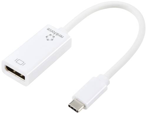 Renkforce USB-C®, DisplayPort Adapter [1x USB-C® Stecker - 1x DisplayPort Buchse] 0.15 m
