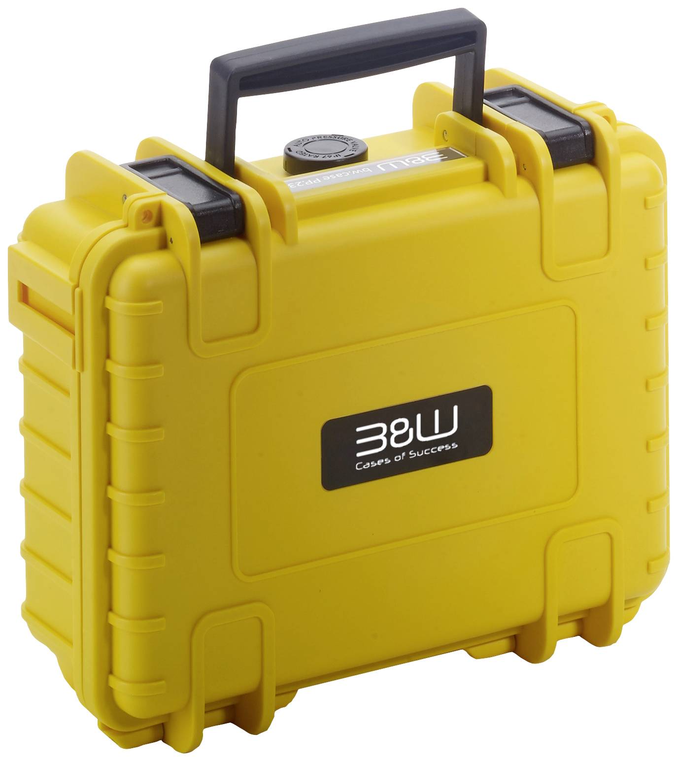 B & W International Outdoor Koffer Typ 500 2.3l (B x H x T) 230 x 180 x 90mm Gelb PP.23.Y.Pocket3