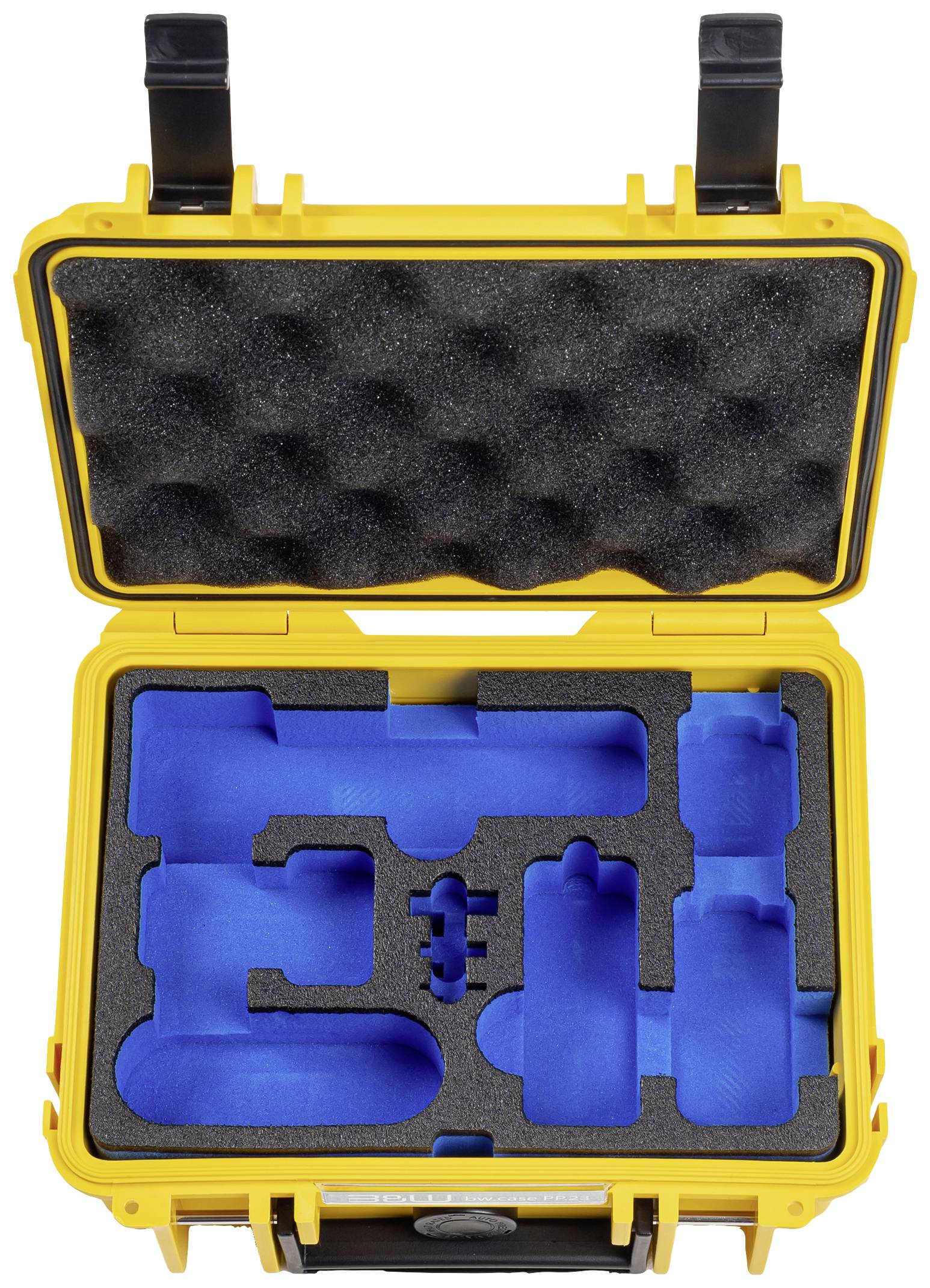 B & W International Outdoor Koffer Typ 500 2.3l (B x H x T) 230 x 180 x 90mm Gelb PP.23.Y.Pocket3