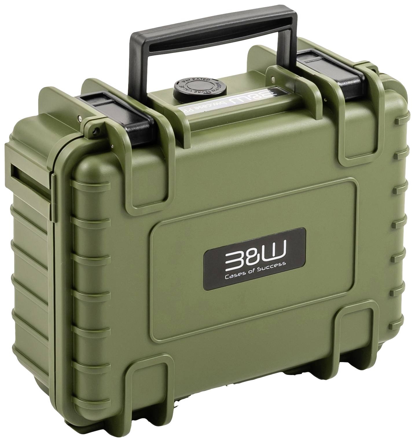 B & W International Outdoor Koffer Typ 500 2.3l (B x H x T) 230 x 180 x 90mm Bronze-Grün (matt) PP.23.BG.Pocket3