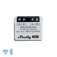 Shelly PM Mini Gen3 Schalt-Messaktor Wi-Fi, Bluetooth Shelly PM Mini Gen3 Schalt-Messaktor Wi-Fi, Bluetooth