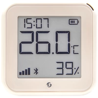 Shelly H&T Gen 3 Ivory Funk-Temperatursensor, -Luftfeuchtesensor Bluetooth, Wi-Fi Shelly H&T Gen 3 Ivory Funk-Temperatursensor, -Luftfeuchtesensor Bluetooth, Wi-Fi