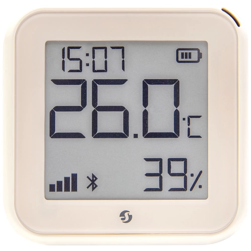 Shelly H&T Gen 3 Ivory Funk-Temperatursensor, -Luftfeuchtesensor Bluetooth, Wi-Fi Shelly H&T Gen 3 Ivory Funk-Temperatursensor, -Luftfeuchtesensor Bluetooth, Wi-Fi