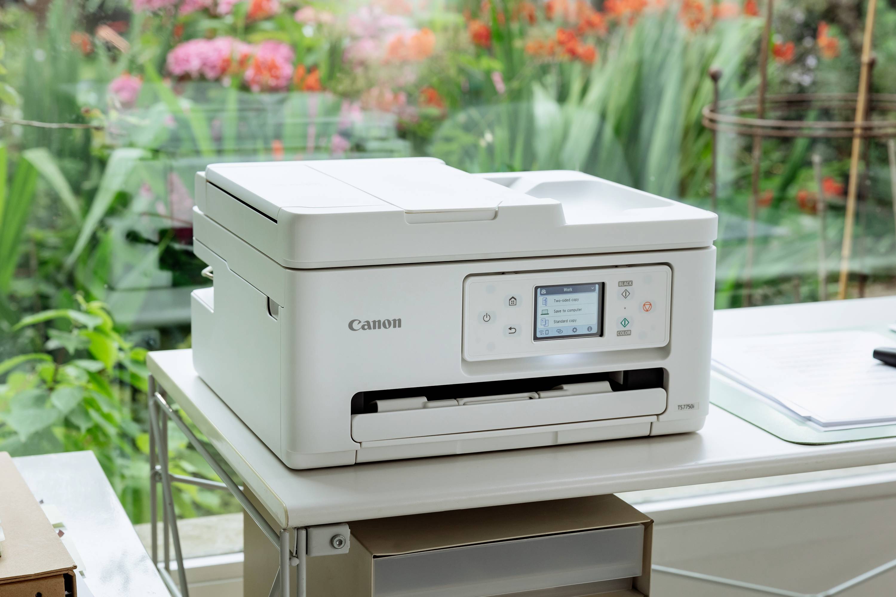 Canon PIXMA TS7750i Multifunktionsdrucker Tintenstrahl Farbe A4 Drucker, Scanner, Kopierer ADF, Duplex, WLAN, USB