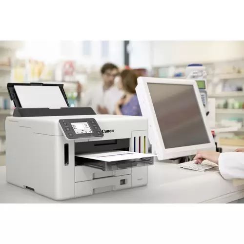 Canon MAXIFY GX5550 Drucker Tintenstrahl Farbe A4 Duplex, LAN, USB, WLAN, Tintentank-System Canon MAXIFY GX5550 Drucker Tintenstrahl Farbe A4 Duplex, LAN, USB, WLAN, Tintentank-System