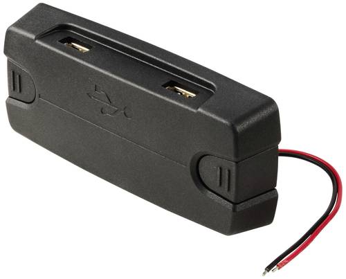 TRU COMPONENTS Dual USB-A Ladebuchse TC-12114152 Inhalt: 1 St.