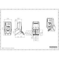 MENNEKES AMTRON Professional 22 Wallbox Typ 2 Mode 3 22kW RFID MENNEKES AMTRON Professional 22 Wallbox Typ 2 Mode 3 22kW RFID