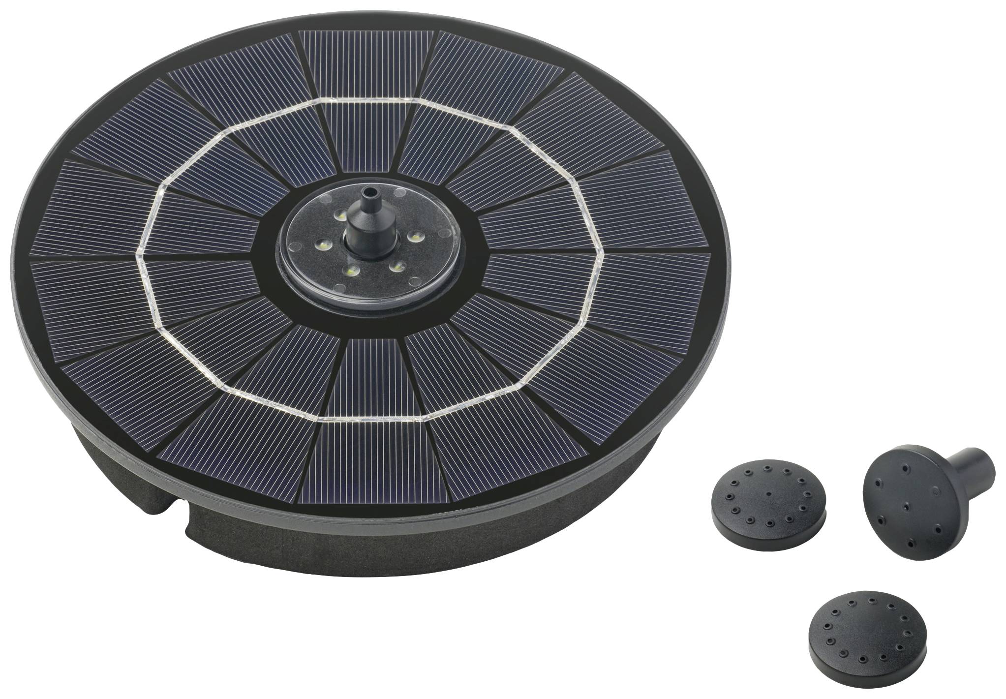 Pontec 93276 PondoStar Island Schwimmende Solarteichpumpe