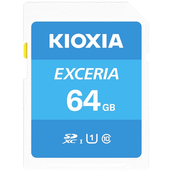 Kioxia EXCERIA SDXC-Karte 64GB UHS-I Kioxia EXCERIA SDXC-Karte 64GB UHS-I