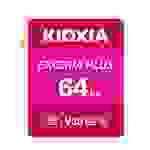 Kioxia EXCERIA PLUS SDXC-Karte 64 GB UHS-I, v30 Video Speed Class