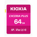 Kioxia EXCERIA PLUS SDXC-Karte 64GB UHS-I, v30 Video Speed Class