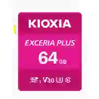 Kioxia EXCERIA PLUS SDXC-Karte 64GB UHS-I, v30 Video Speed Class Kioxia EXCERIA PLUS SDXC-Karte 64GB UHS-I, v30 Video Speed Class