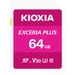 Kioxia EXCERIA PLUS SDXC-Karte 64GB UHS-I, v30 Video Speed Class Kioxia EXCERIA PLUS SDXC-Karte 64GB UHS-I, v30 Video Speed Class