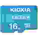 Kioxia EXCERIA microSDHC-Karte 16 GB UHS-I stoßsicher, Wasserdicht