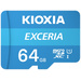 Kioxia EXCERIA microSDXC-Karte 64 GB UHS-I stoßsicher, Wasserdicht