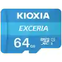 Kioxia EXCERIA microSDXC-Karte 64GB UHS-I stoßsicher, Wasserdicht Kioxia EXCERIA microSDXC-Karte 64GB UHS-I stoßsicher, Wasserdicht