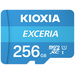 Kioxia EXCERIA microSDXC-Karte 256 GB UHS-I stoßsicher, Wasserdicht