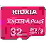 Kioxia EXCERIA PLUS microSDHC-Karte 32GB A1 Application Performance Class, UHS-I, v30 Video Speed Class A1-Leistungsstandard