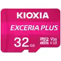 Kioxia EXCERIA PLUS microSDHC-Karte 32GB A1 Application Performance Class, UHS-I, v30 Video Speed Class A1-Leistungsstandard Kioxia EXCERIA PLUS microSDHC-Karte 32GB A1 Application Performance Class, UHS-I, v30 Video Speed Class A1-Leistungsstandard