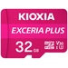 Kioxia EXCERIA PLUS microSDHC-Karte 32GB A1 Application Performance Class, UHS-I, v30 Video Speed Class A1-Leistungsstandard Kioxia EXCERIA PLUS microSDHC-Karte 32GB A1 Application Performance Class, UHS-I, v30 Video Speed Class A1-Leistungsstandard
