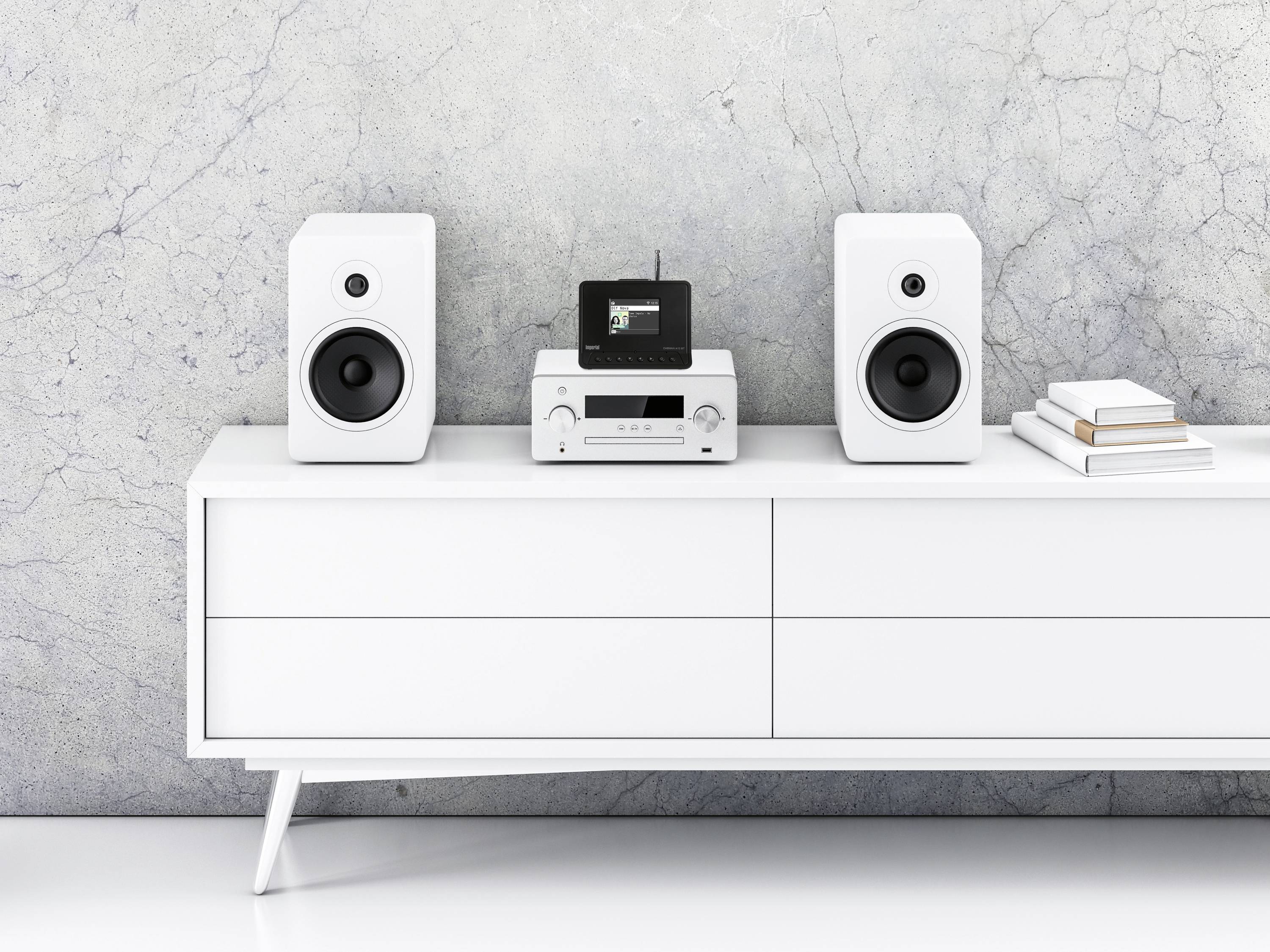 Imperial DABMAN i410 BT HiFi-Tuner Schwarz Bluetooth®, DAB+, Internetradio, WLAN, USB