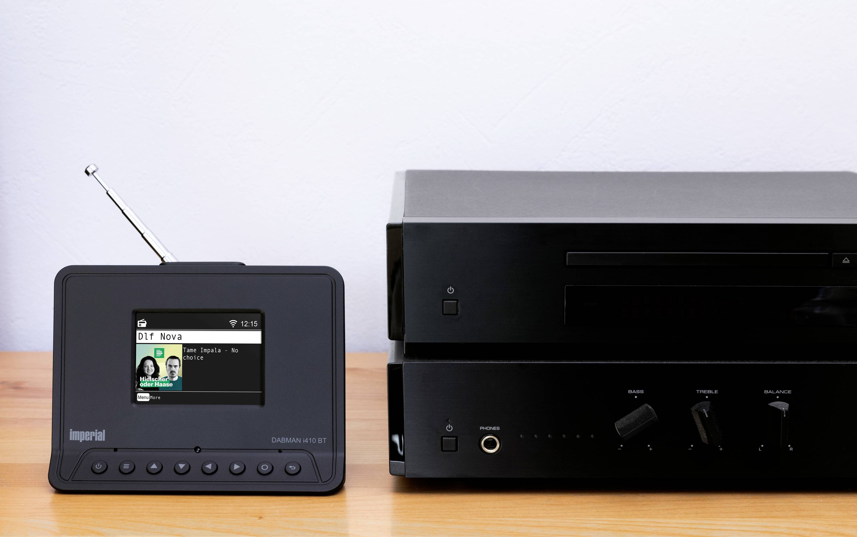 Imperial DABMAN i410 BT HiFi-Tuner Schwarz Bluetooth®, DAB+, Internetradio, WLAN, USB