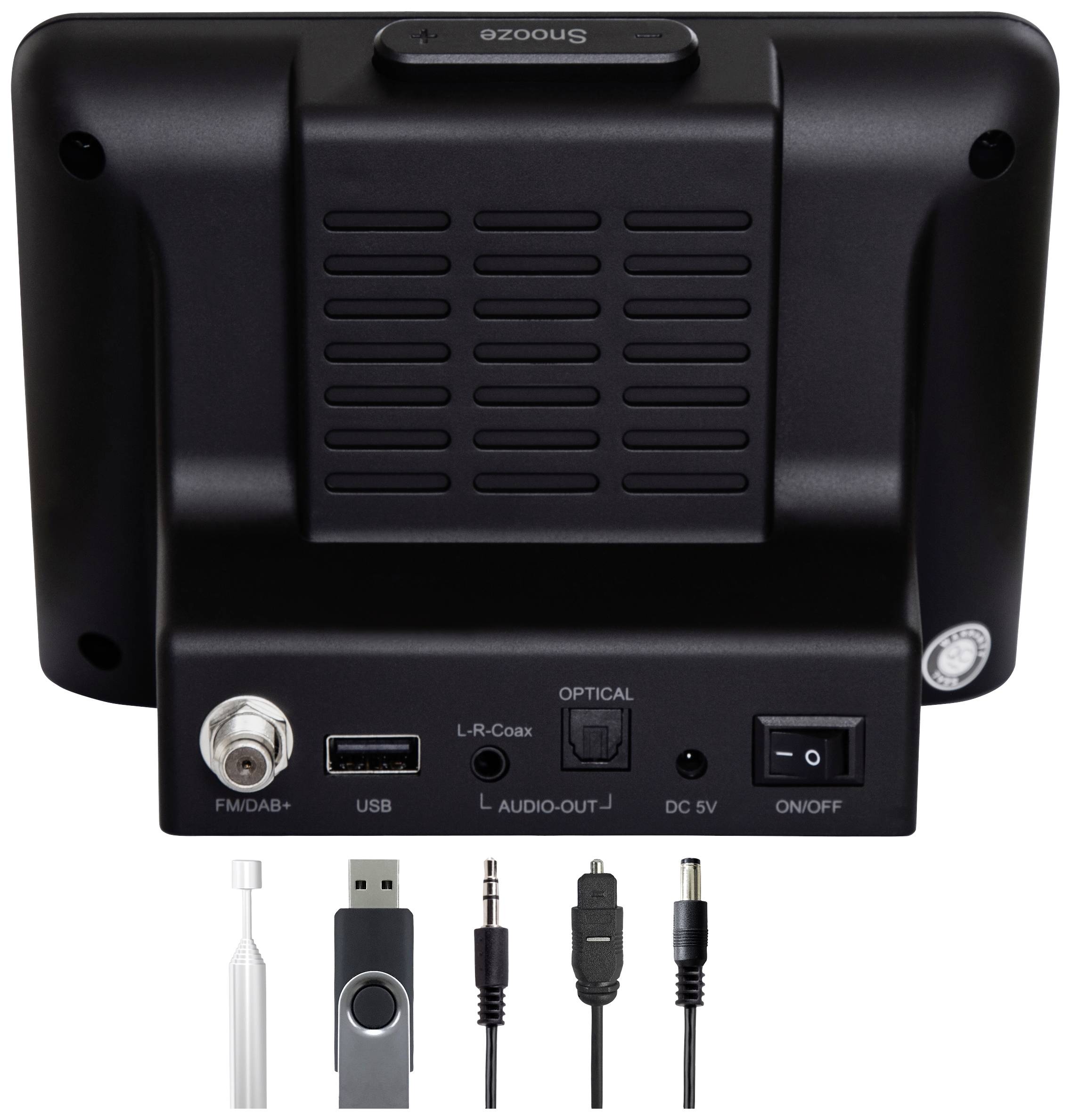 Imperial DABMAN i410 BT HiFi-Tuner Schwarz Bluetooth®, DAB+, Internetradio, WLAN, USB